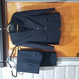 Boy's Navy Blue Calvin Klein Suit